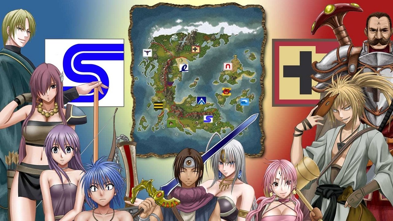 Backdrop for World War Blue