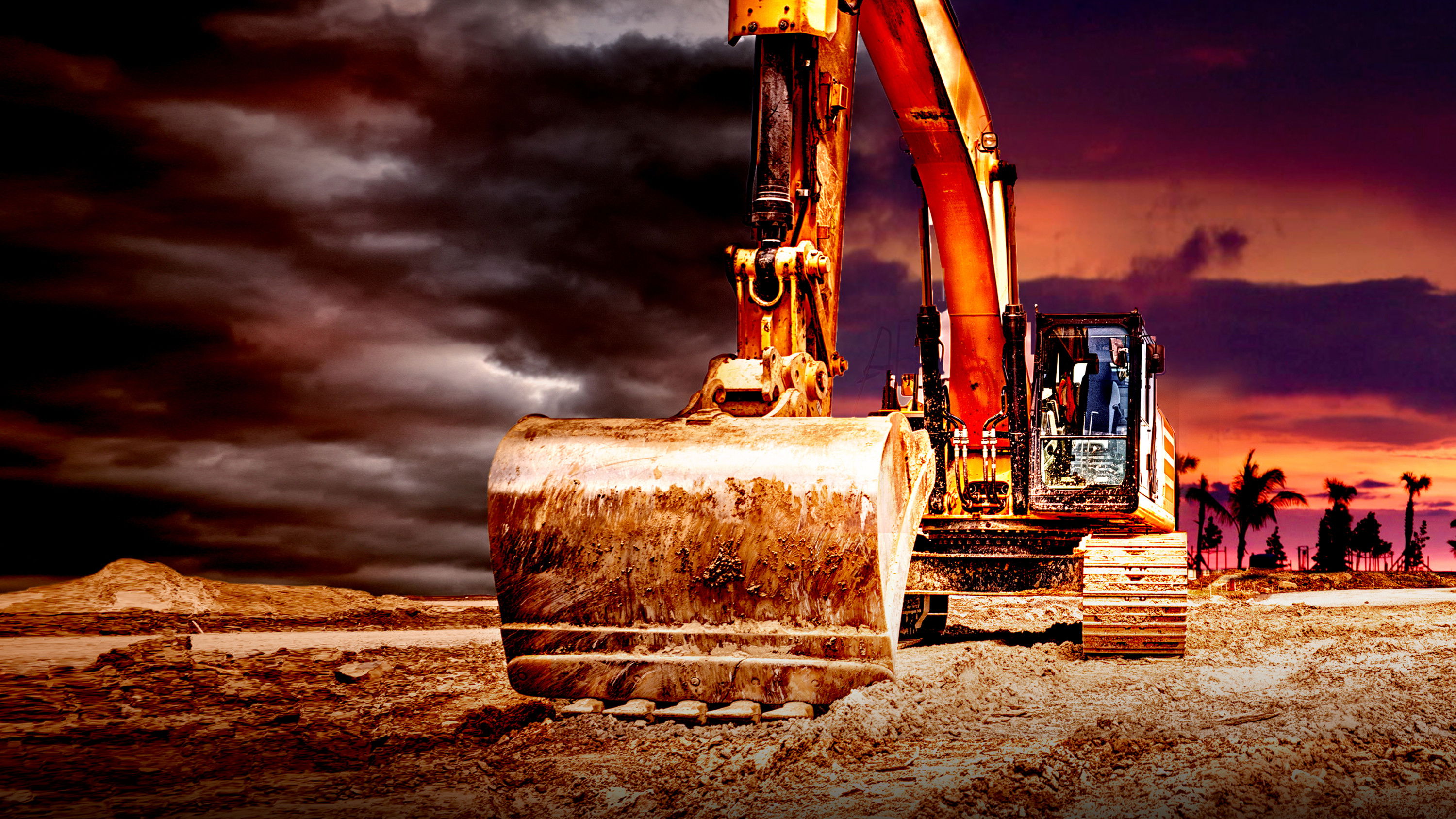 Backdrop for Building Paradise Island