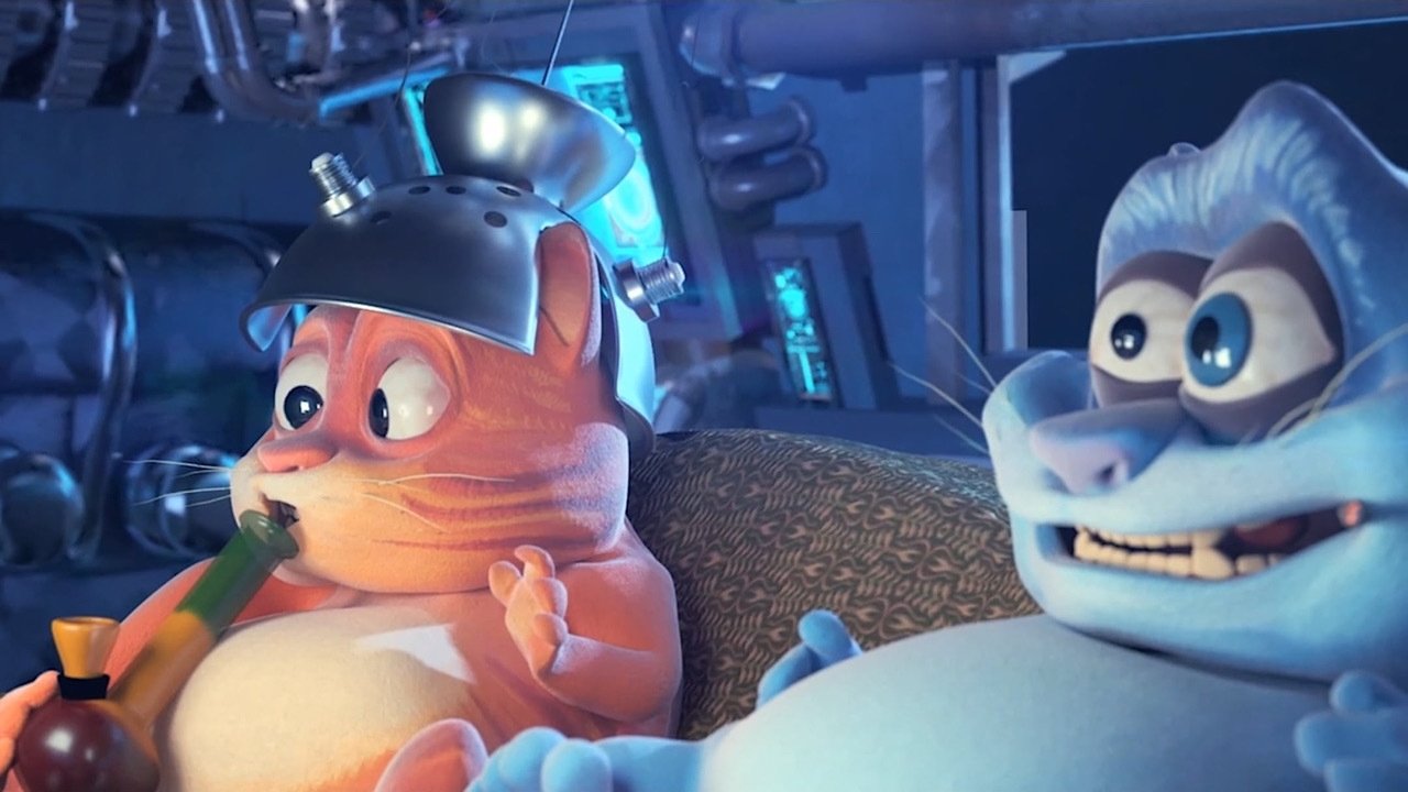 Backdrop for Spaced Cats