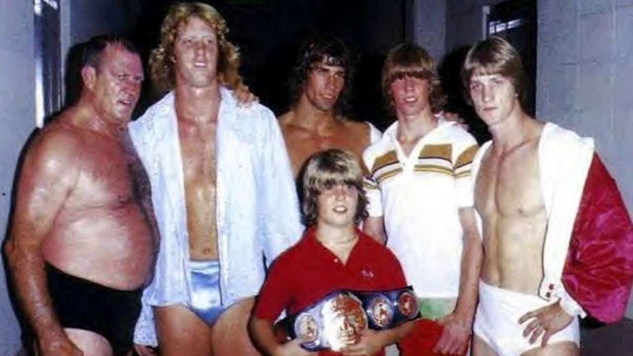 Backdrop for Faded Glory: The Von Erich Story