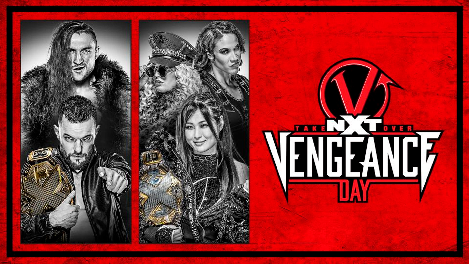 Backdrop for NXT TakeOver: Vengeance Day