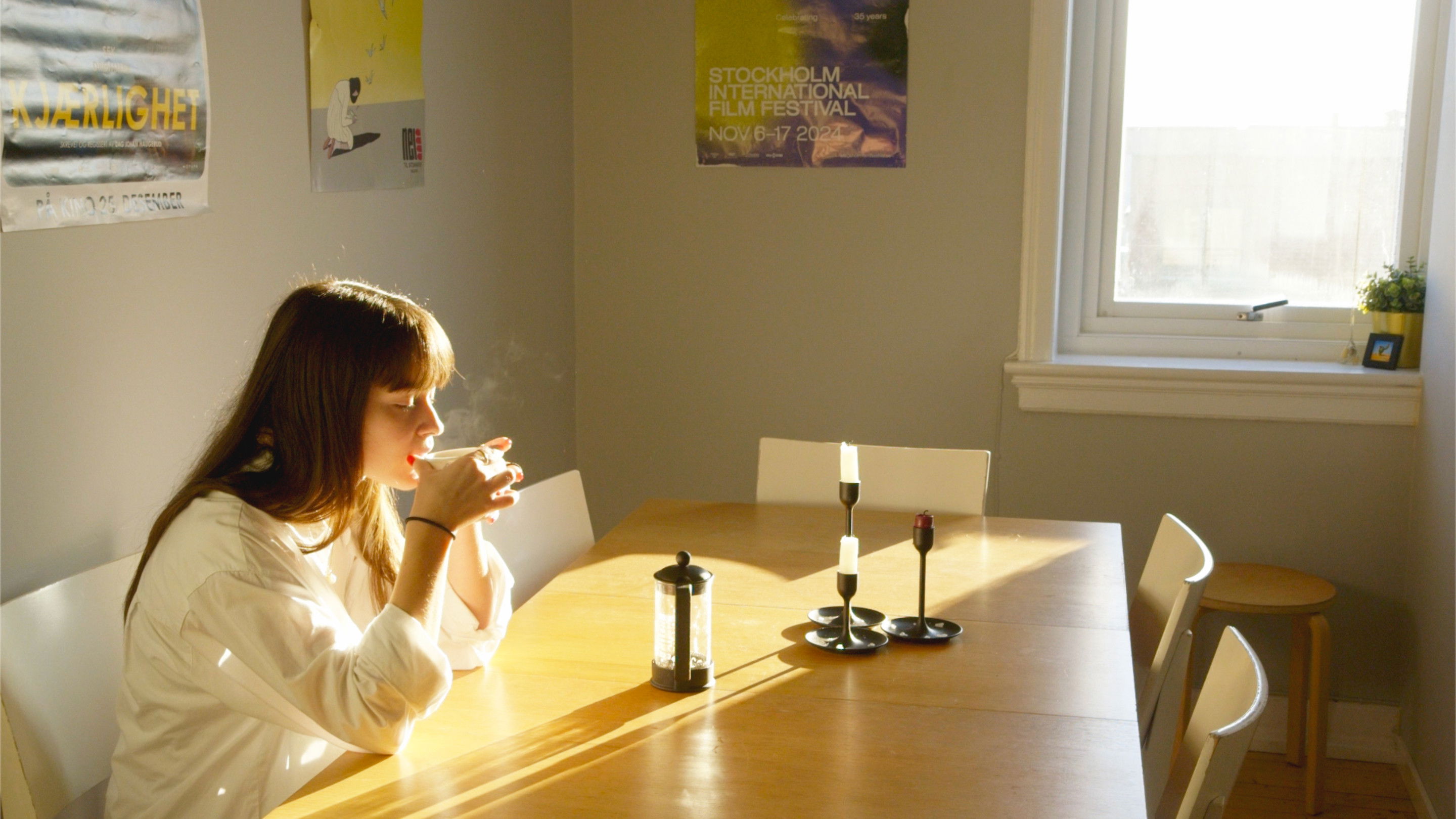 Backdrop for Some time, some place, in Oslo : Autumn