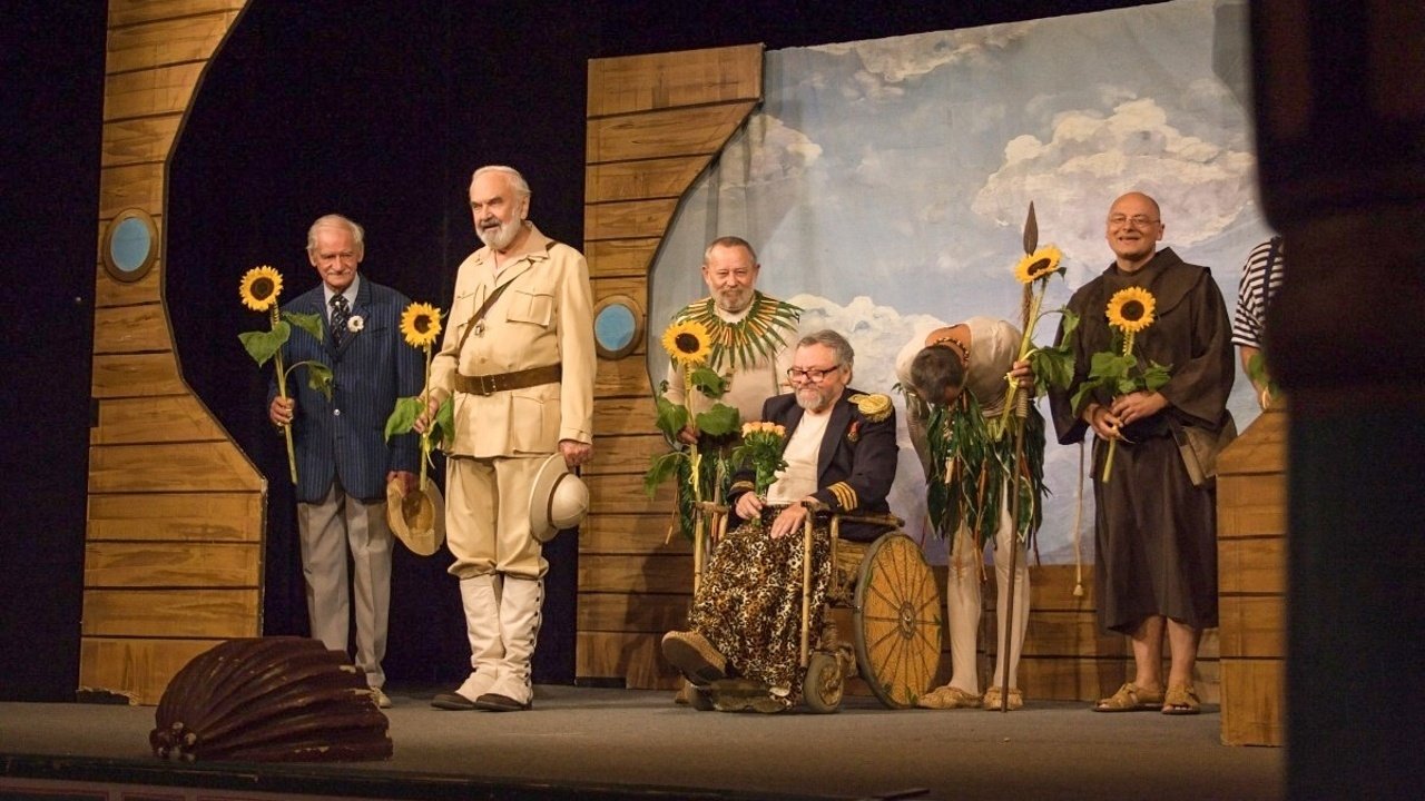 Backdrop for Dumb Bobes, or Czech Tarzan