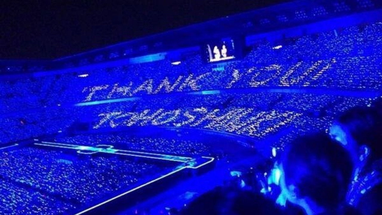 Backdrop for TVXQ! LIVE TOUR 2013 ~TIME~ FINAL in NISSAN STADIUM