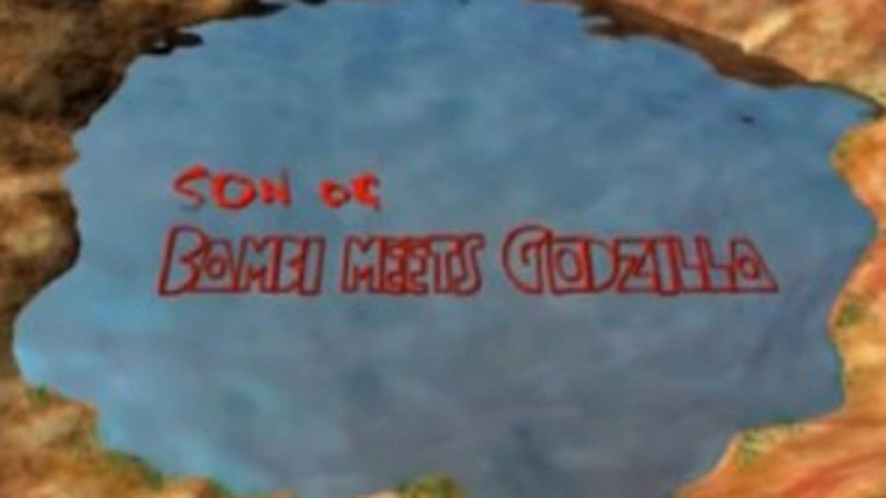 Backdrop for Son of Bambi Meets Godzilla