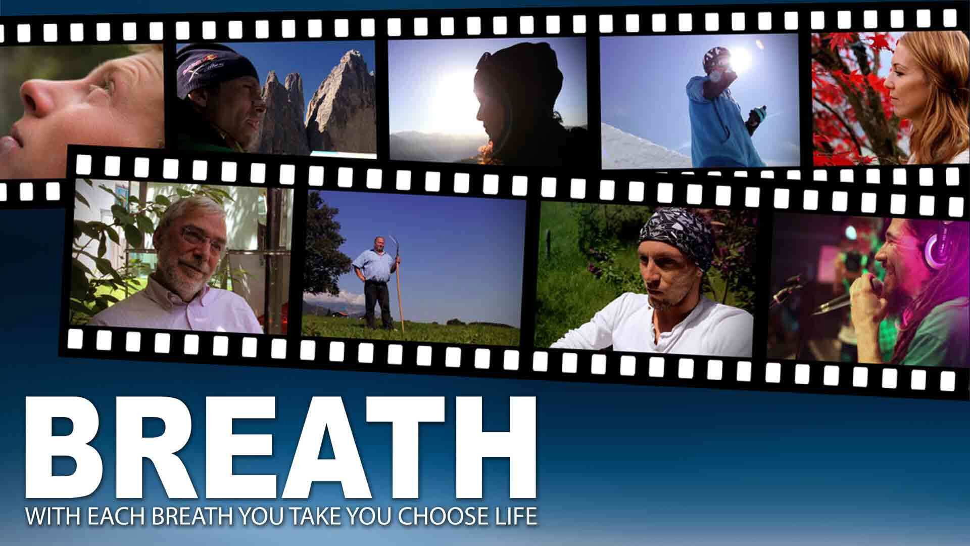 Backdrop for Breath - with each breath you take you choose life
