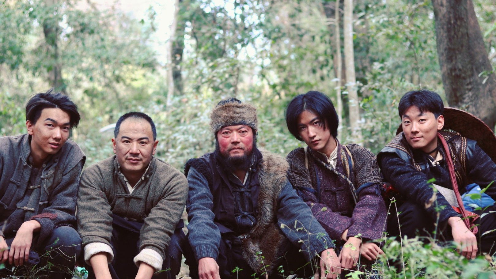 Backdrop for Five Heroes in the Wild