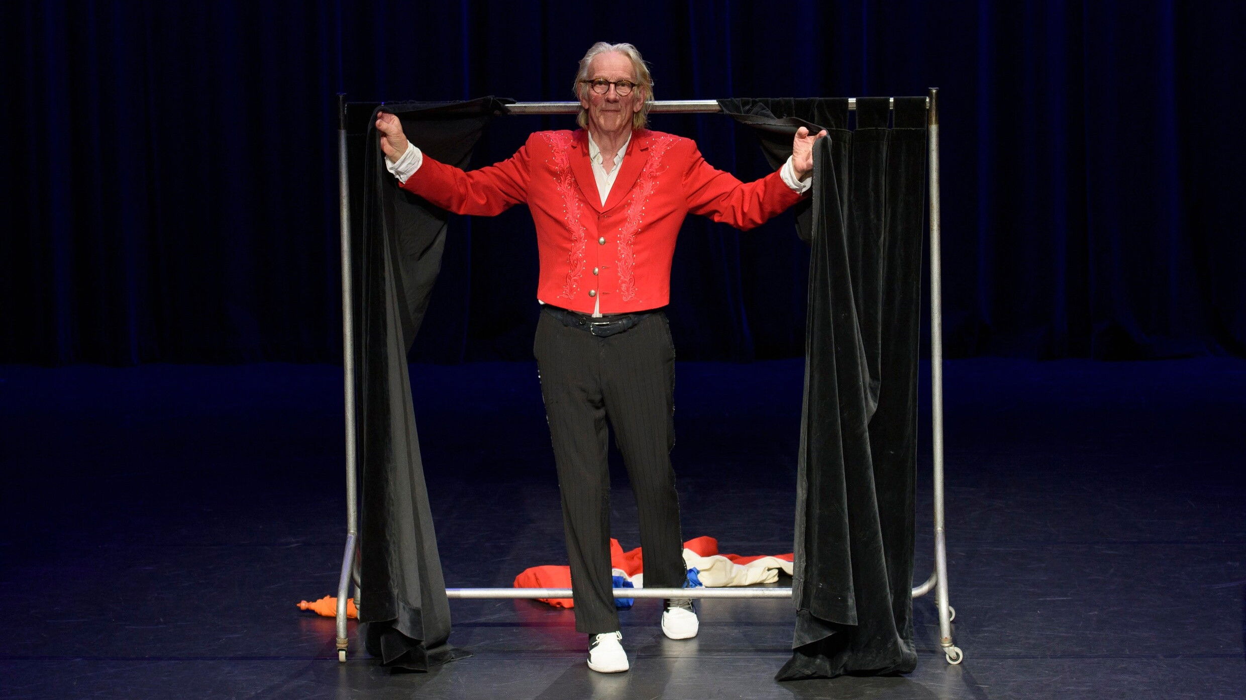 Backdrop for Freek de Jonge: De Schreef