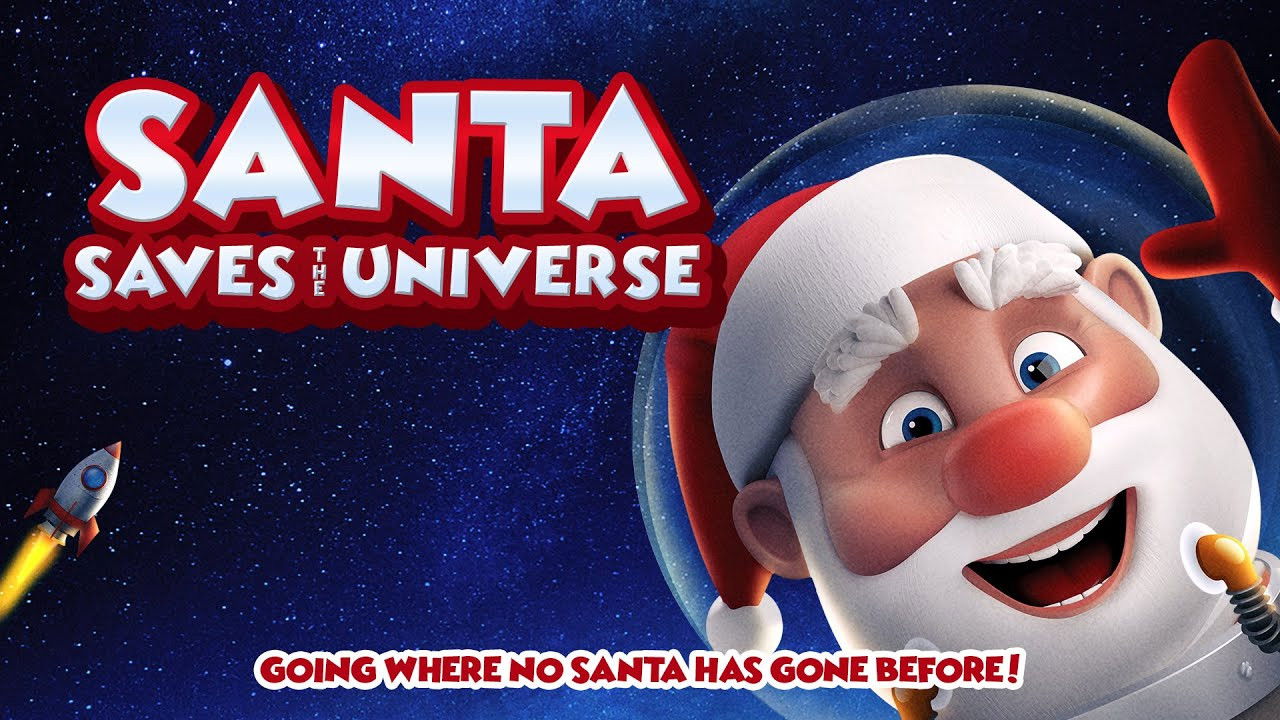 Backdrop for Santa Saves the Universe