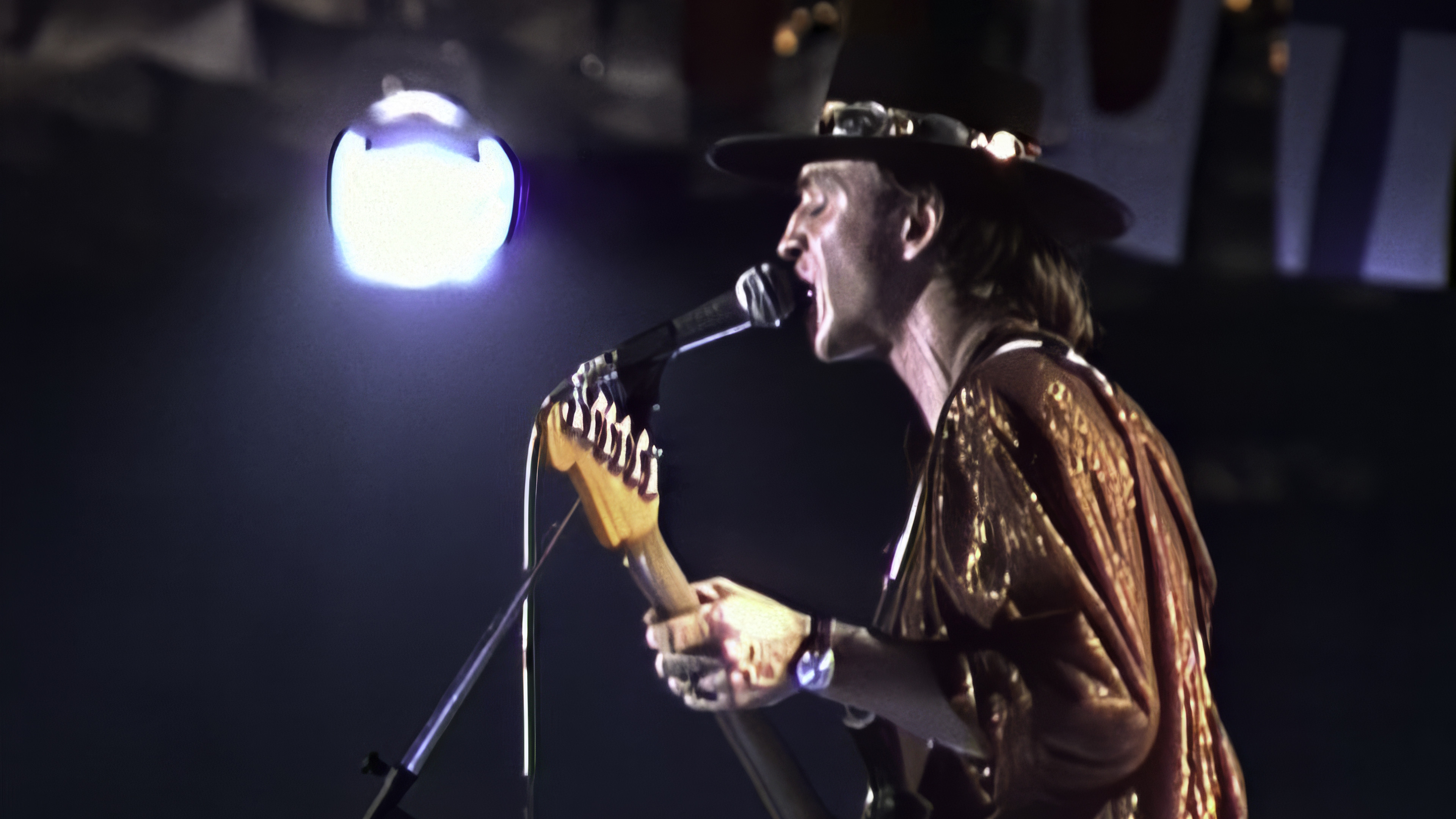 Backdrop for Stevie Ray Vaughan and Double: Trouble Live at Montreux 1982