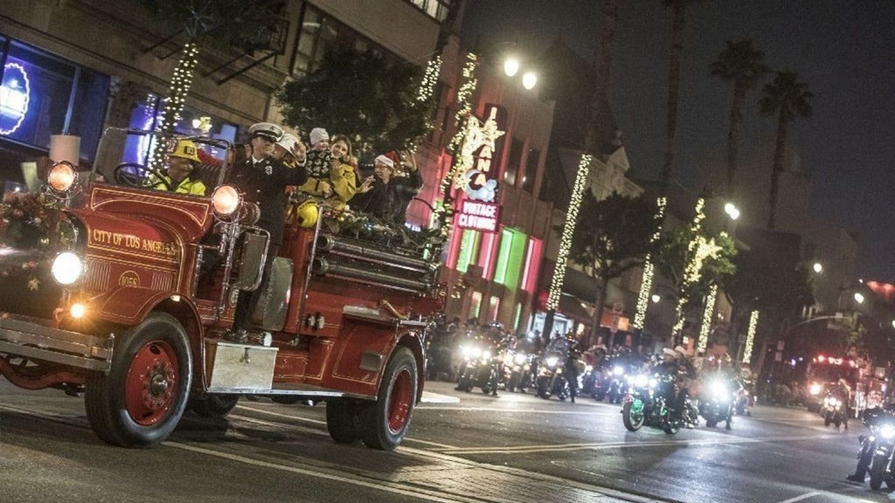 Backdrop for The 87th Annual Hollywood Christmas Parade