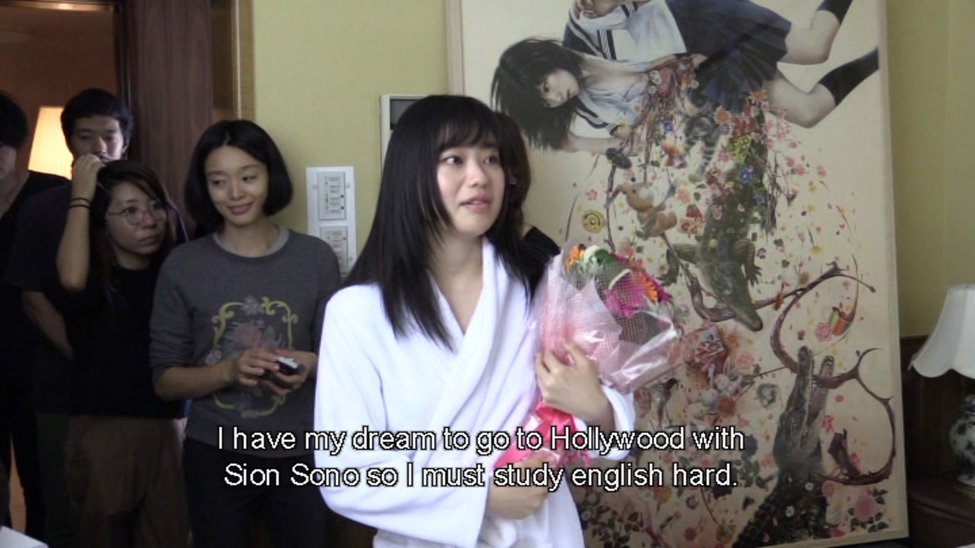 Backdrop for Making of Antiporno