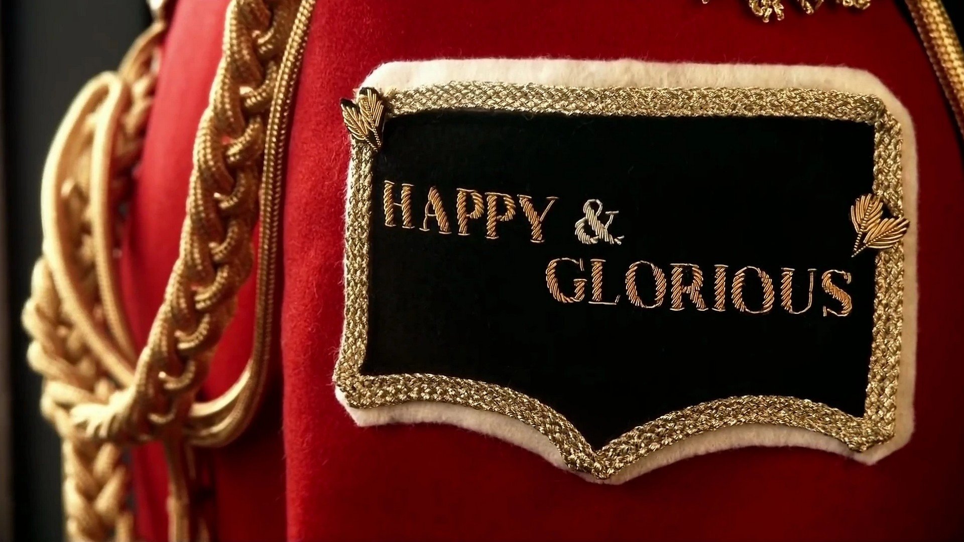 Backdrop for Happy and Glorious