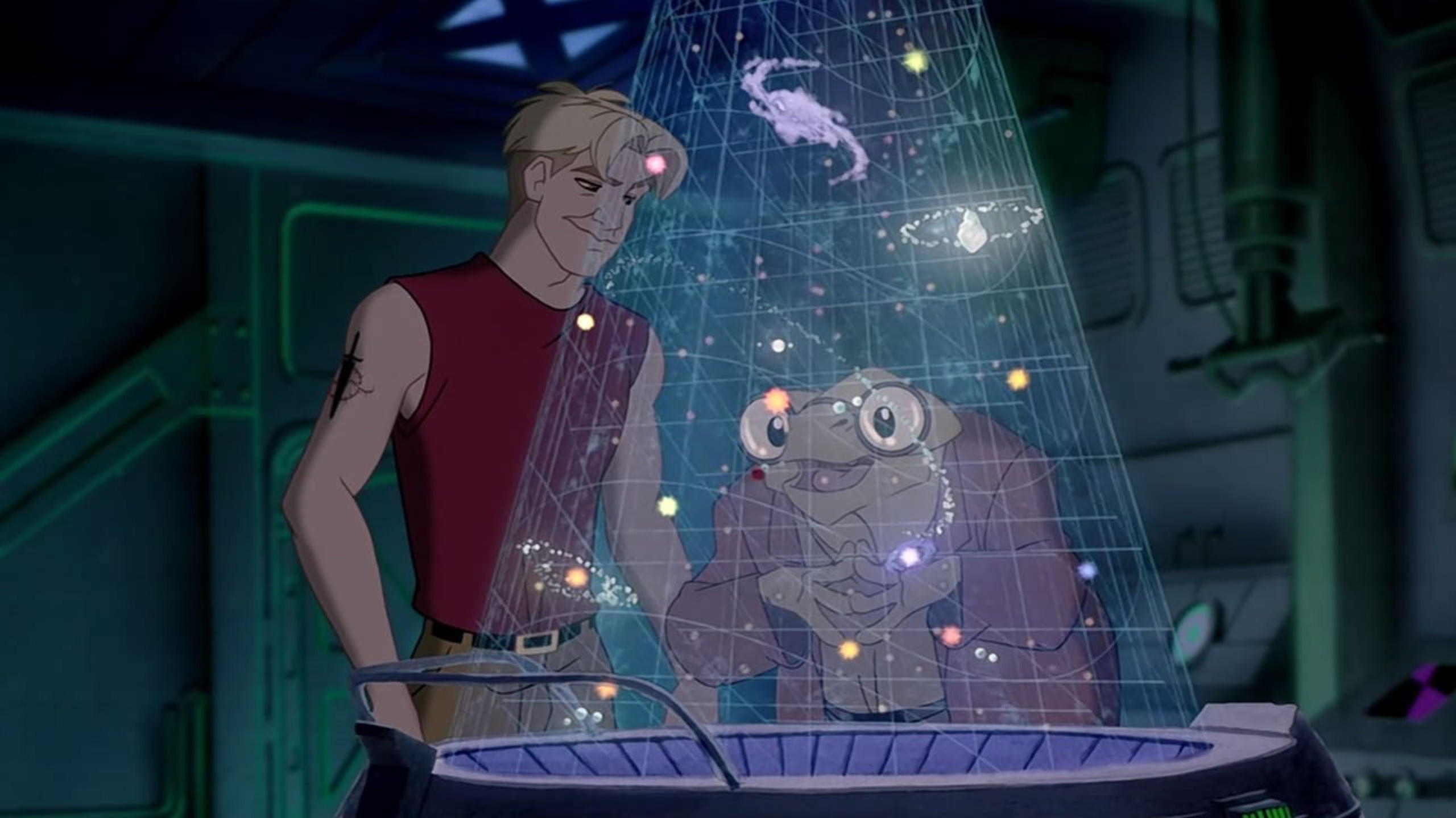 Backdrop for Titan A.E.