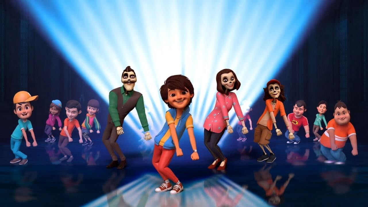 Backdrop for Pinaki & Happy - The Bhoot Bandhus