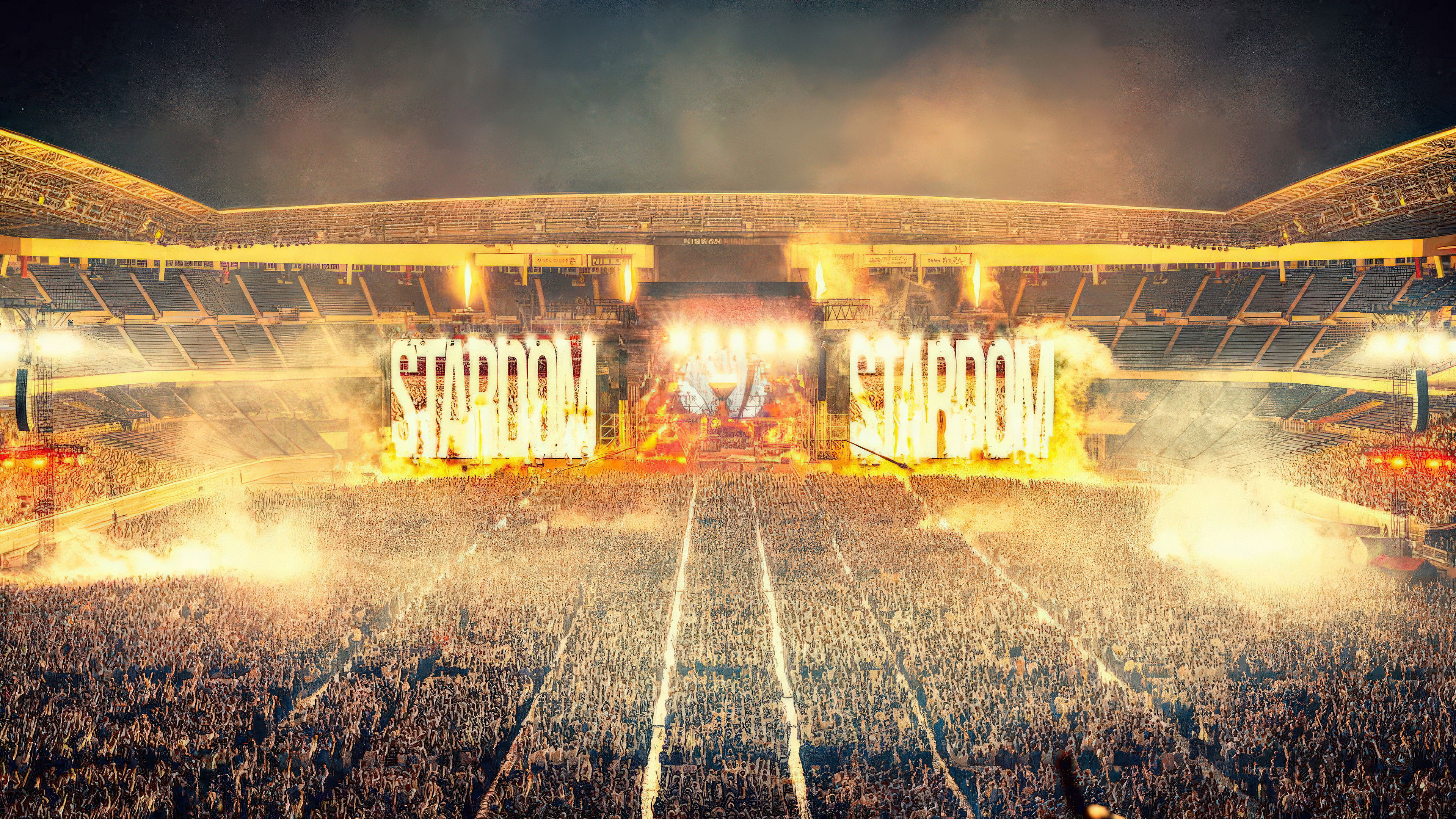 Backdrop for King Gnu Stadium Live Tour 2023 CLOSING CEREMONY