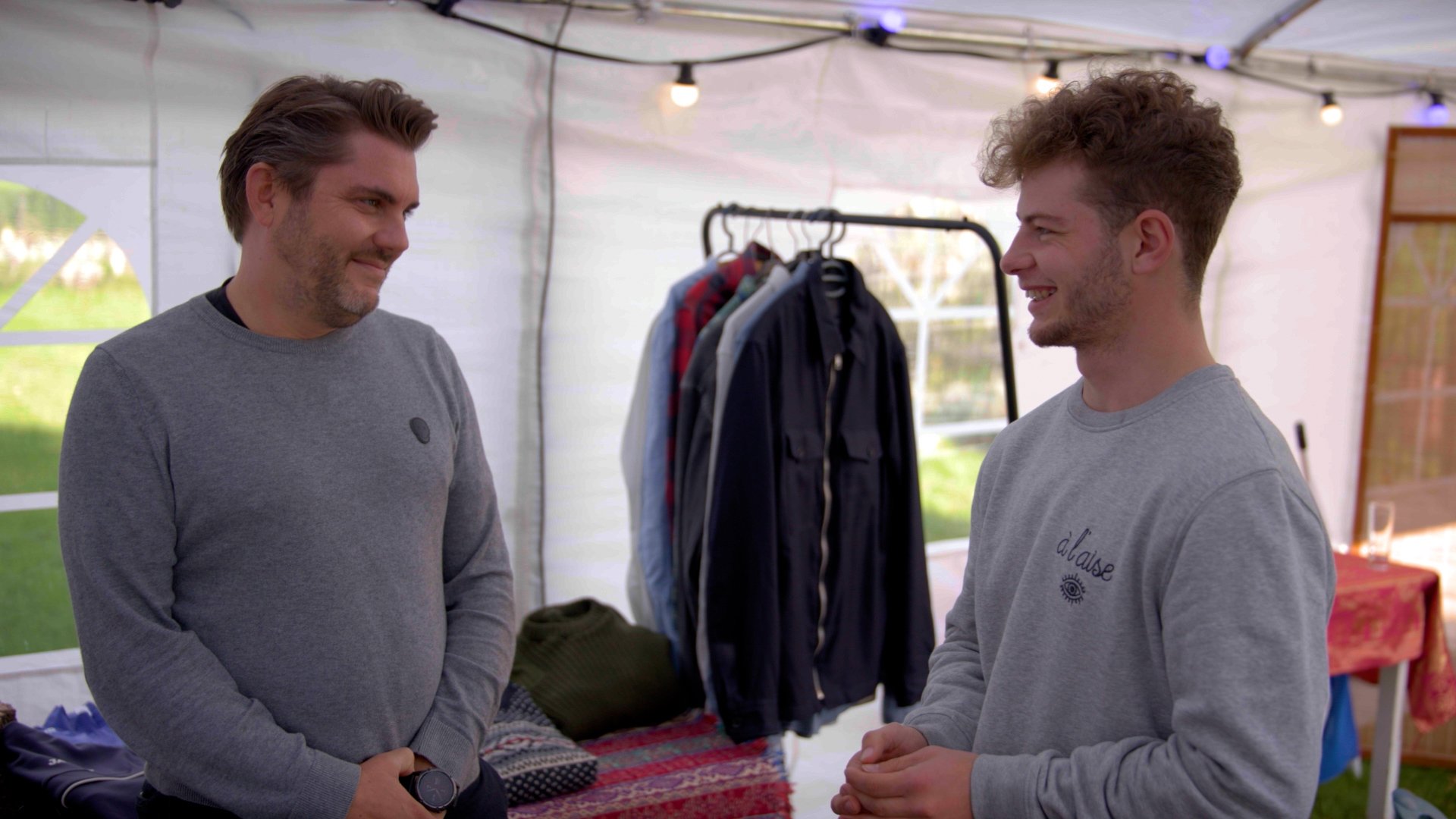 Backdrop for Dagen zonder broer