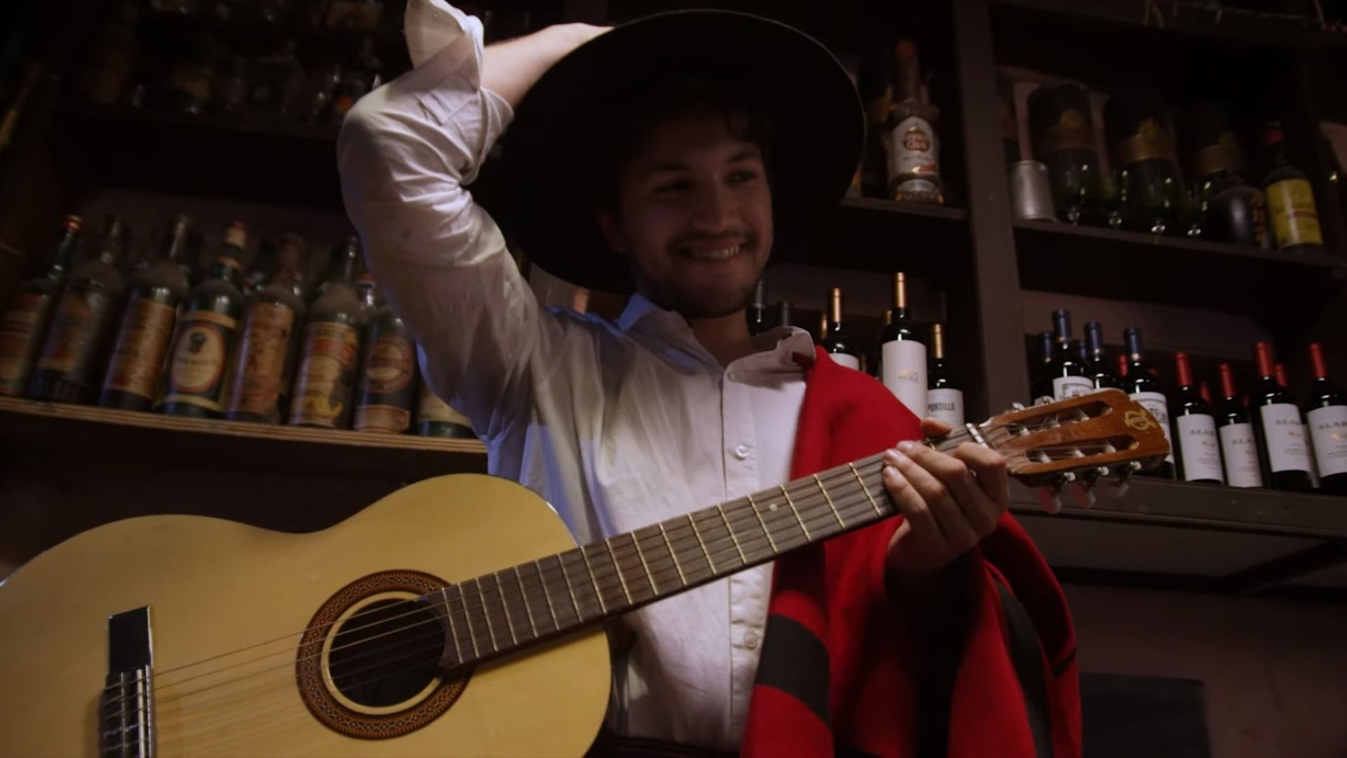 Backdrop for Stories of the Argentine West