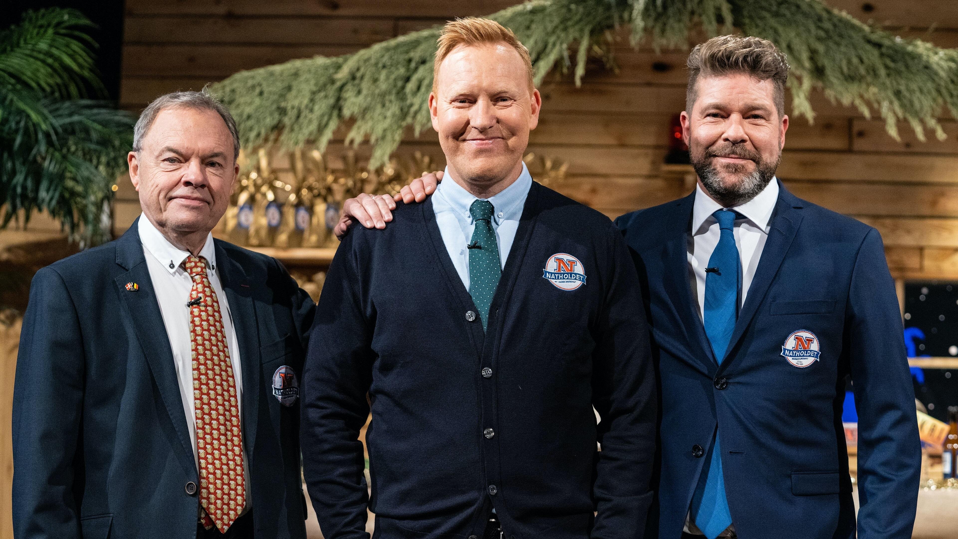 Backdrop for Natholdets julekalender