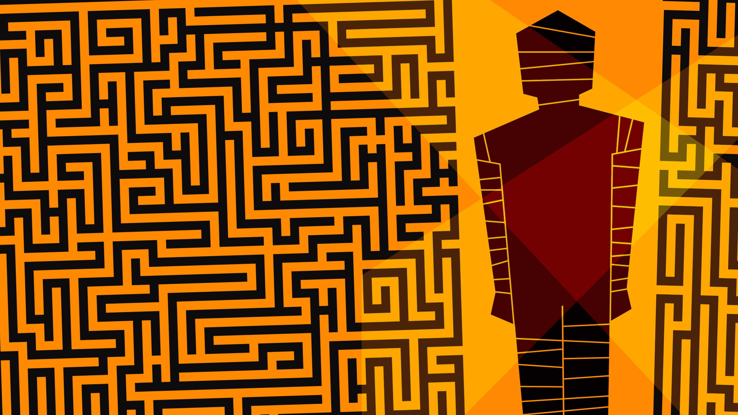 Backdrop for The Mystery of the Black Mummy