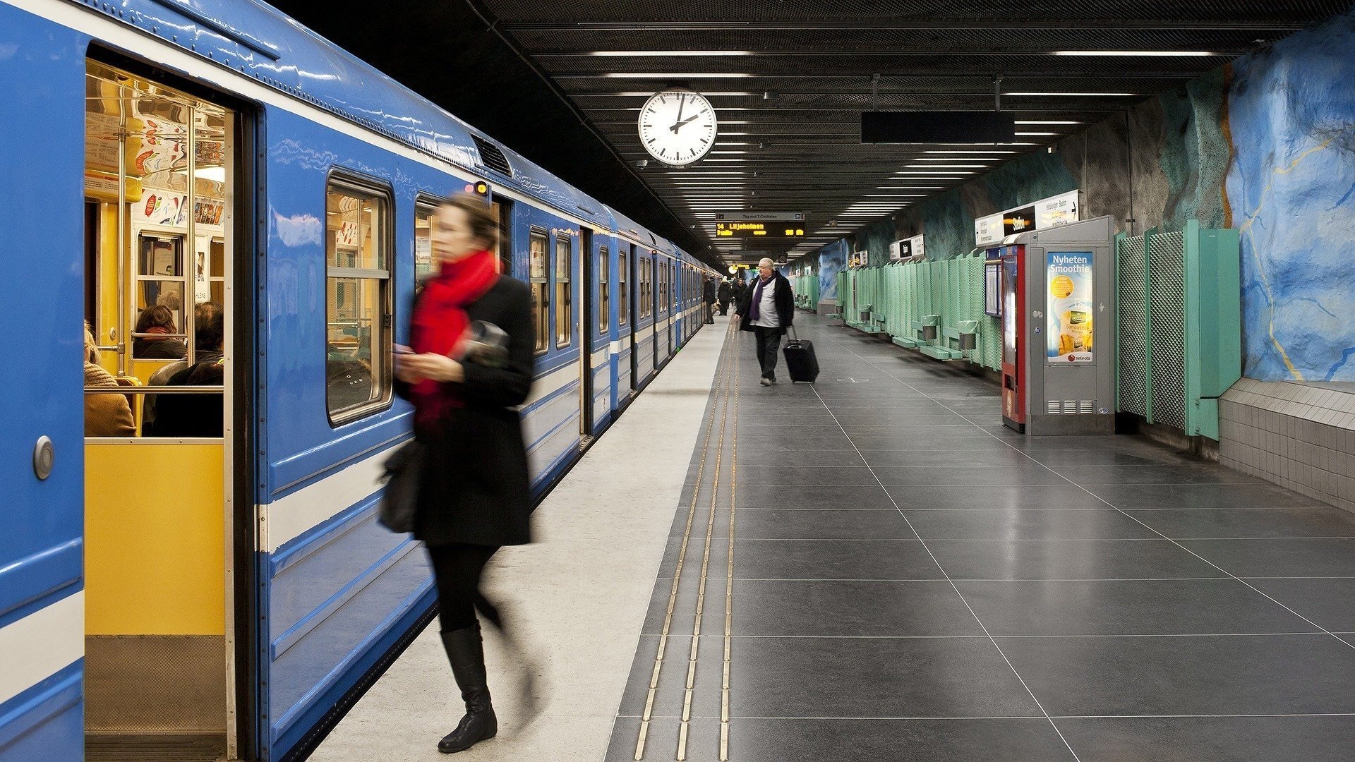 Backdrop for Tunnelbanan