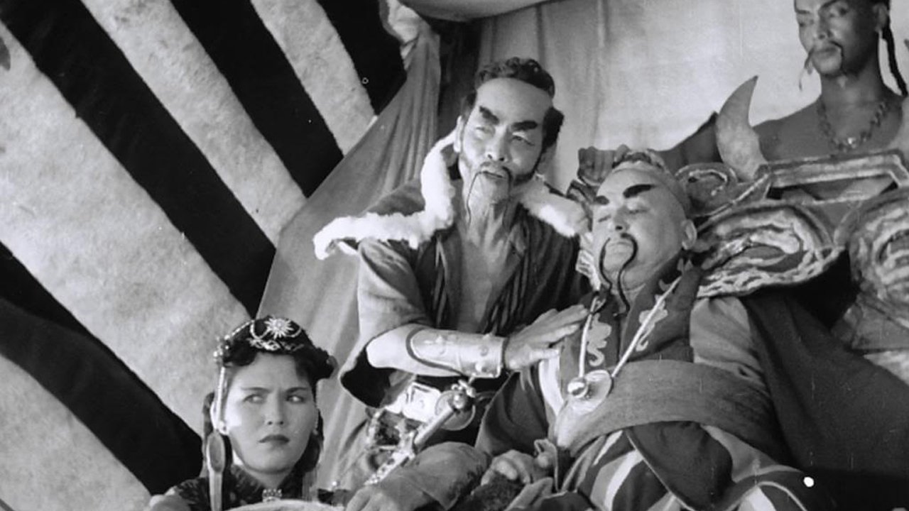 Backdrop for Genghis Khan