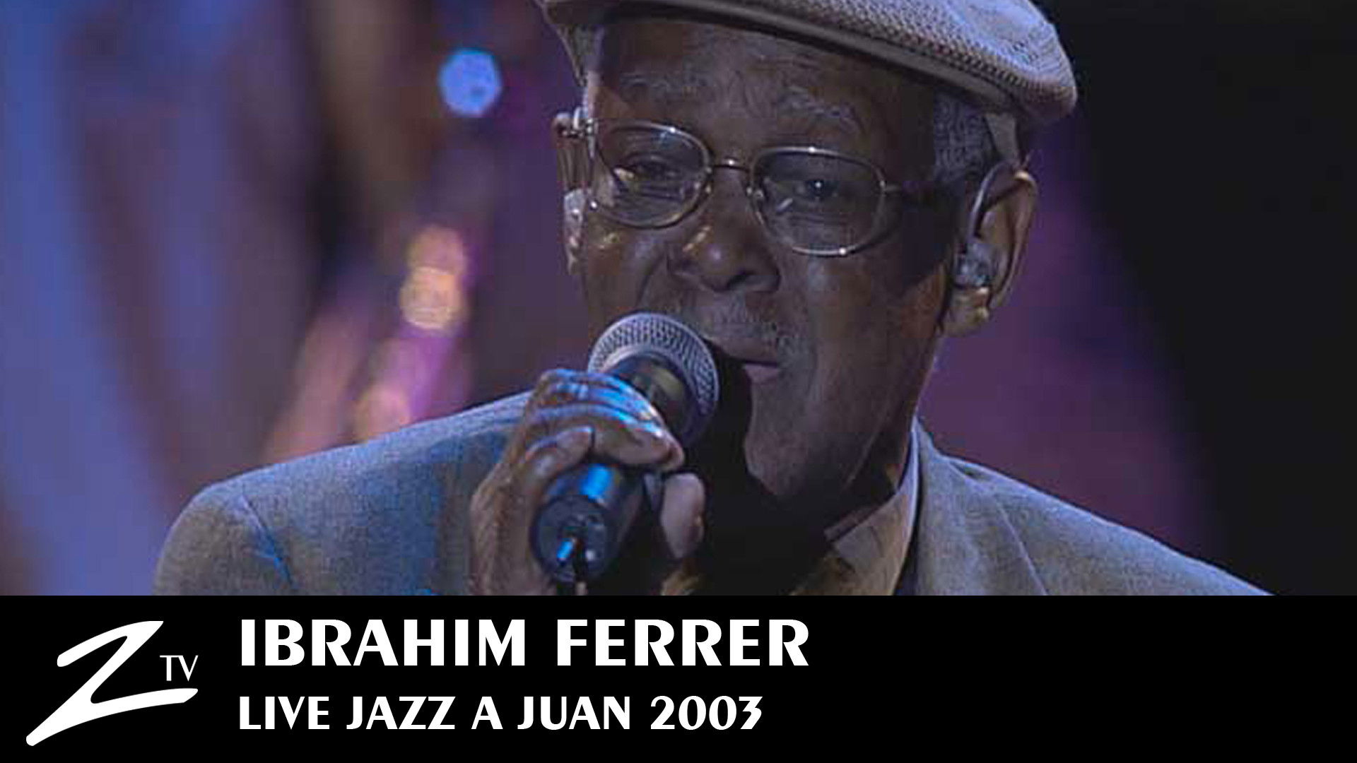Backdrop for Ibrahim Ferrer at Juan-les-Pins
