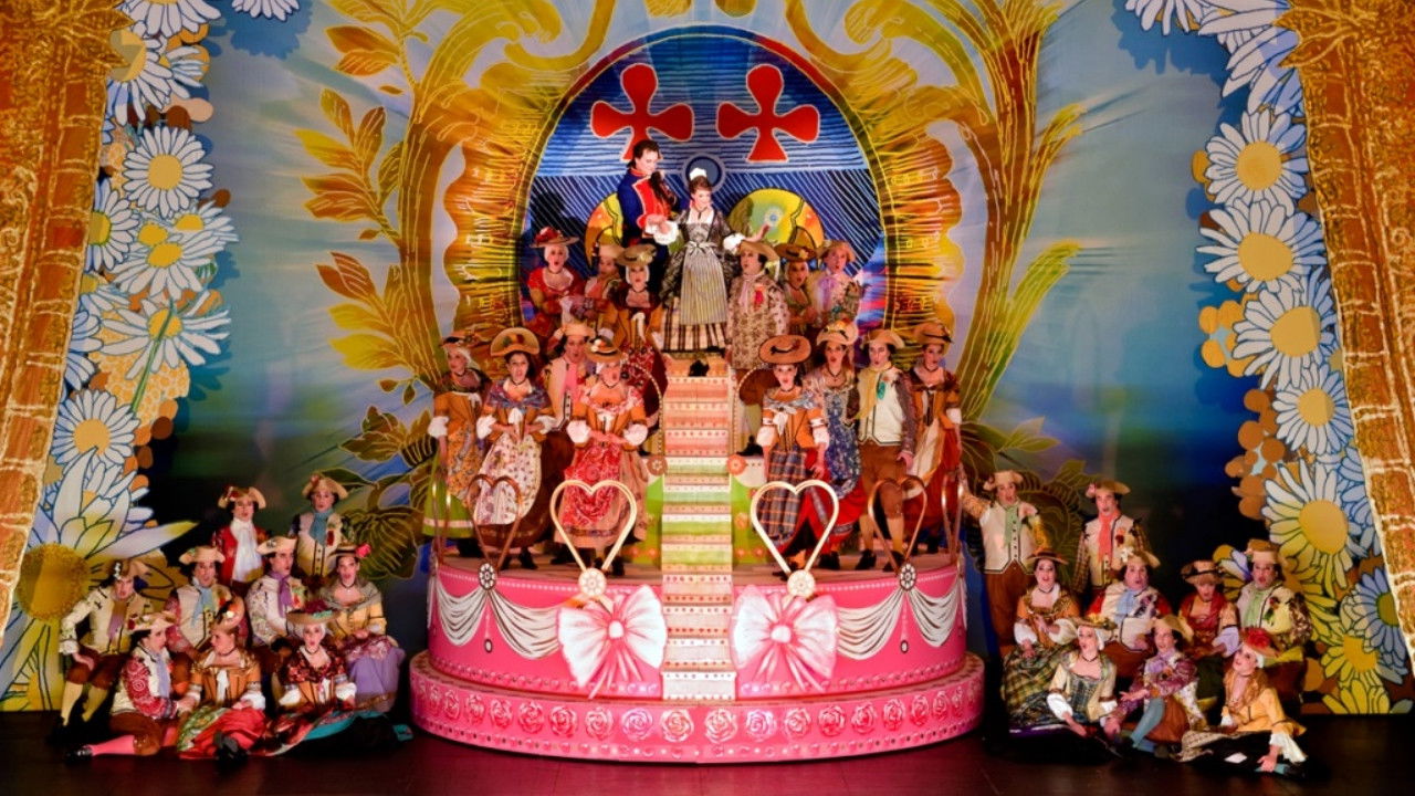 Backdrop for Le Postillon de Lonjumeau