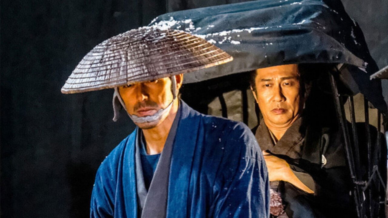 Backdrop for Snow on The Blades