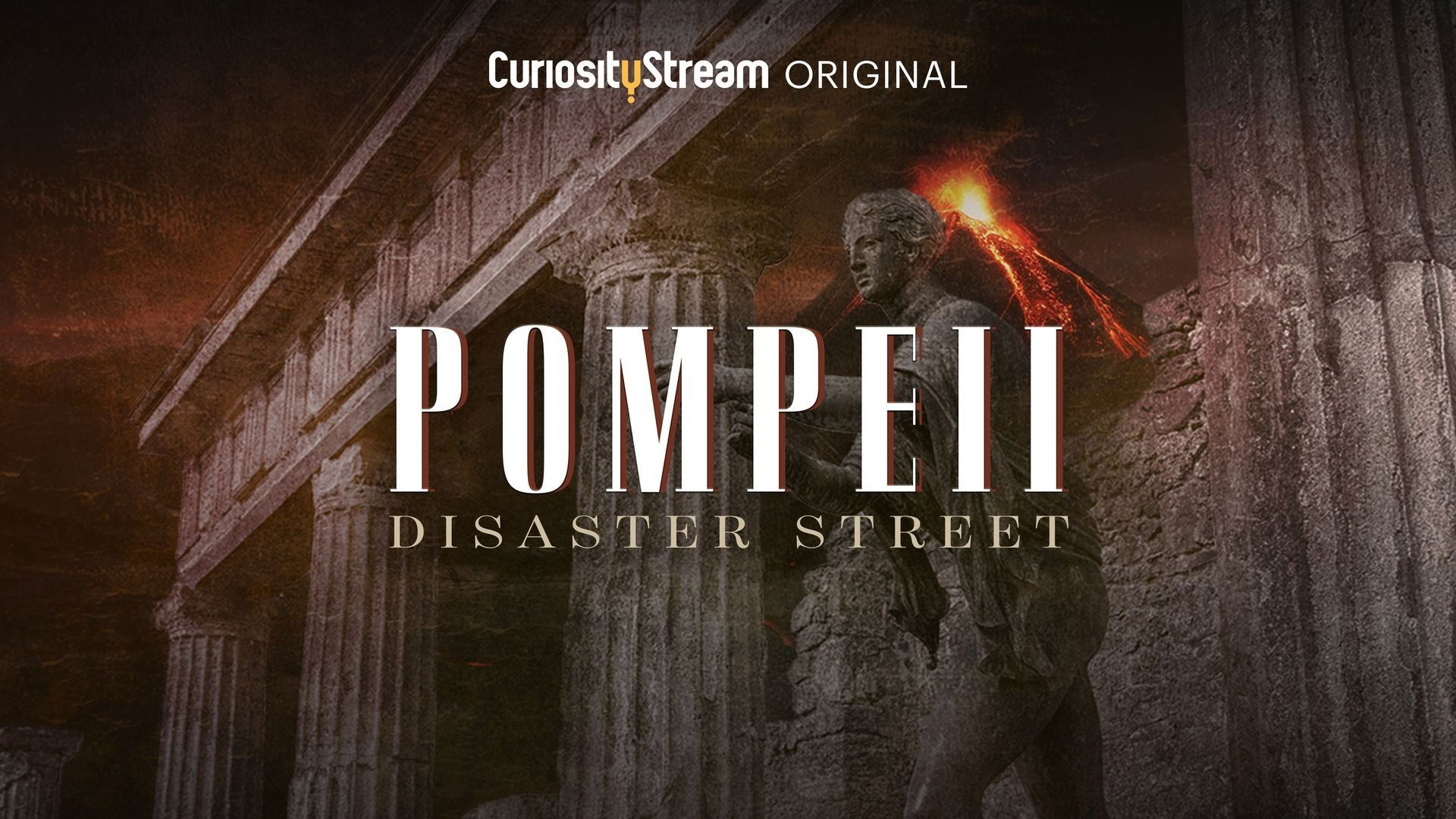 Backdrop for Pompeii: Disaster Street