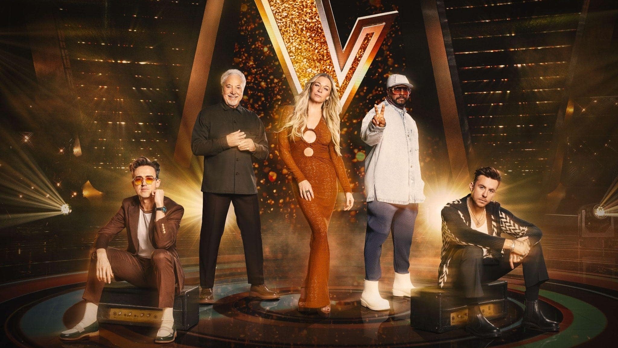 Backdrop for The Voice UK