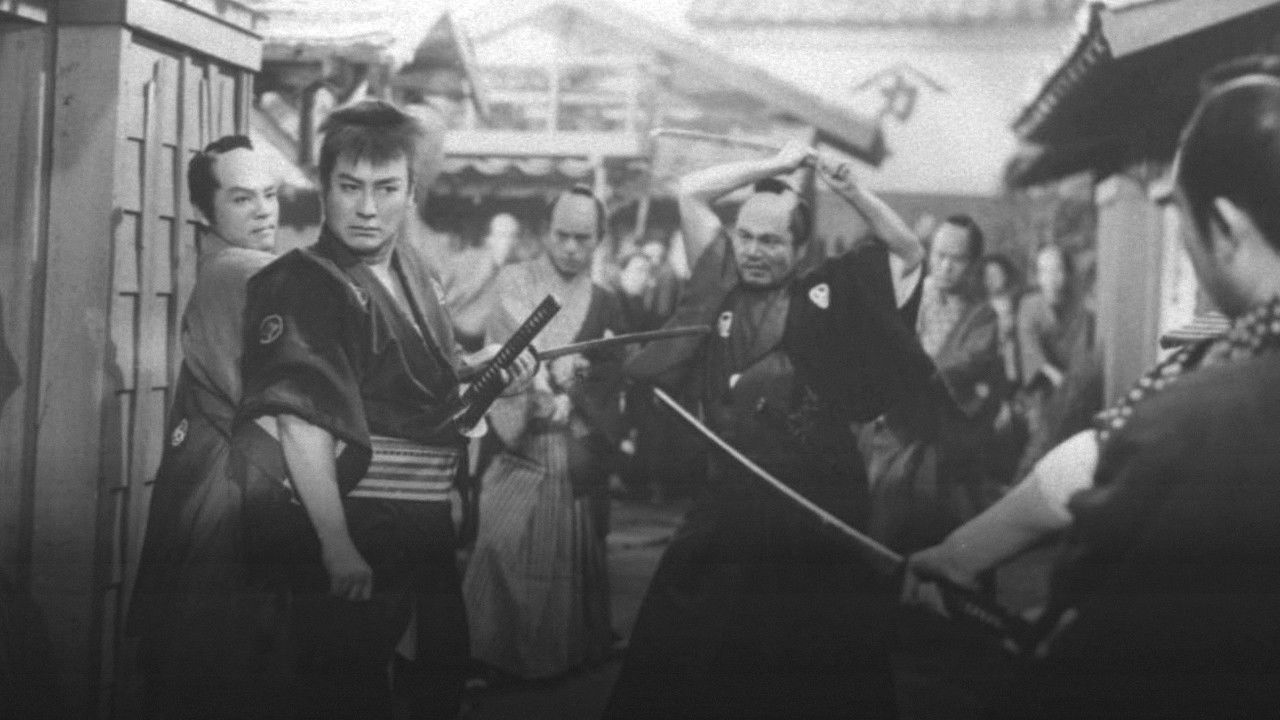 Backdrop for The Swordsman and the Actress