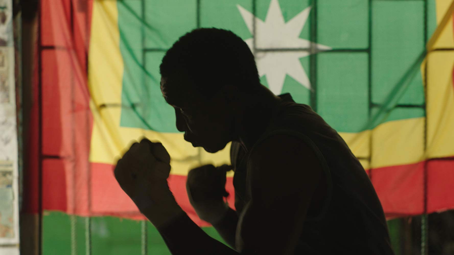 Backdrop for El Piedra