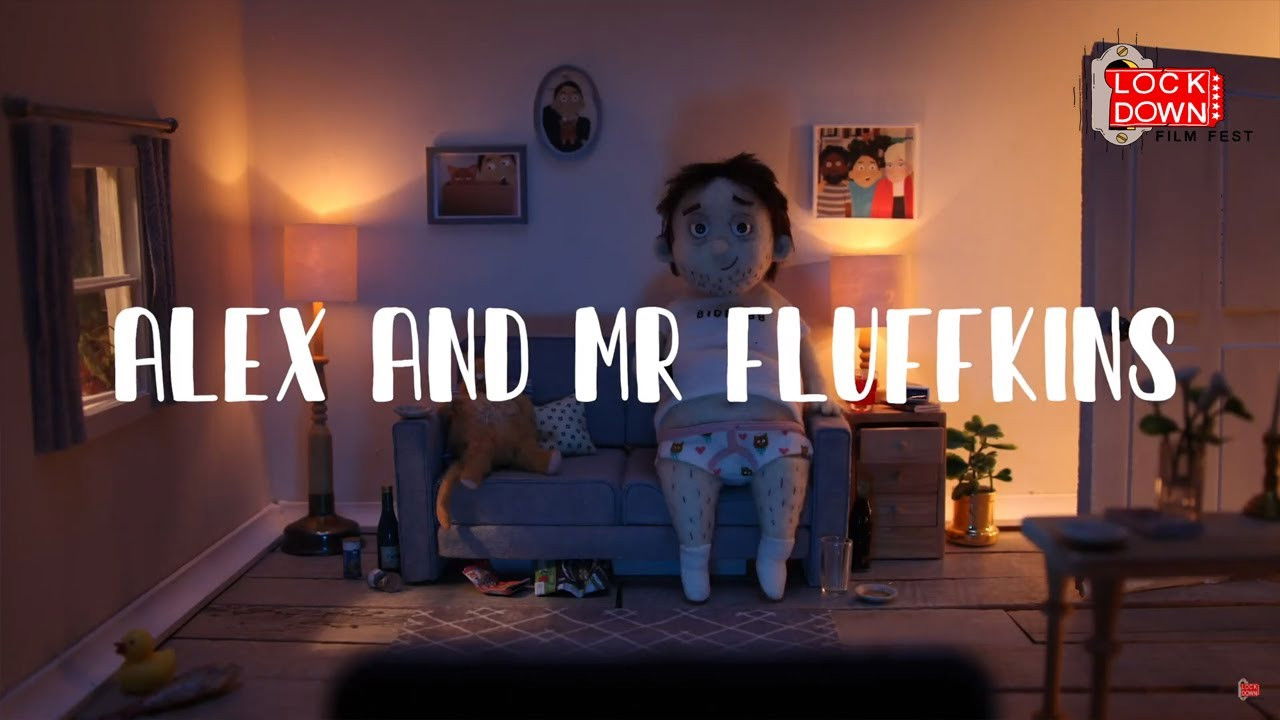 Backdrop for Alex and Mr Fluffkins