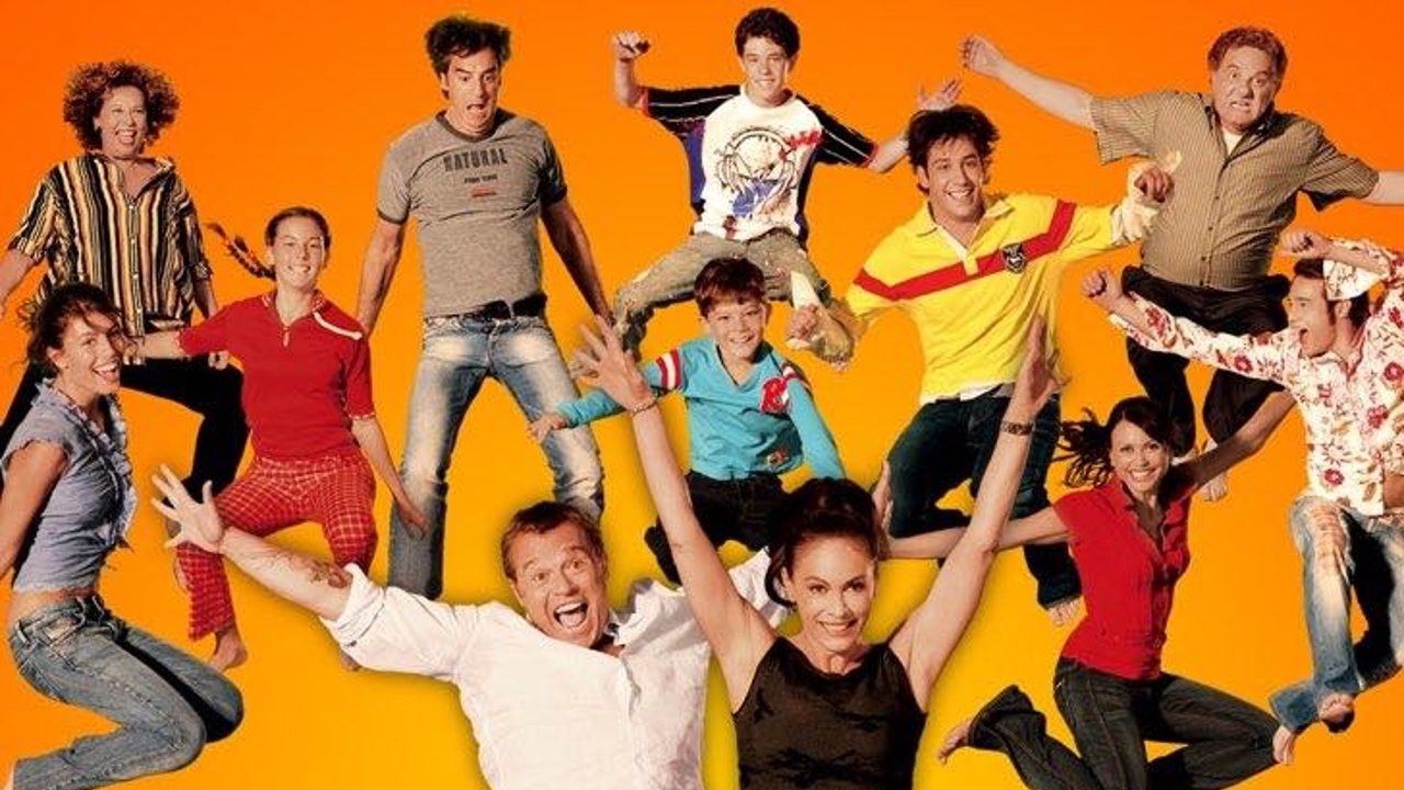 Backdrop for The Cesaronis