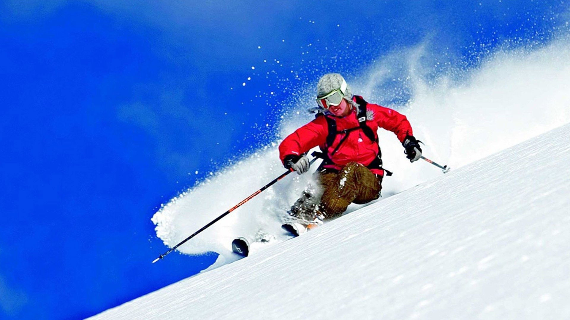 Backdrop for Warren Miller's Higher Ground