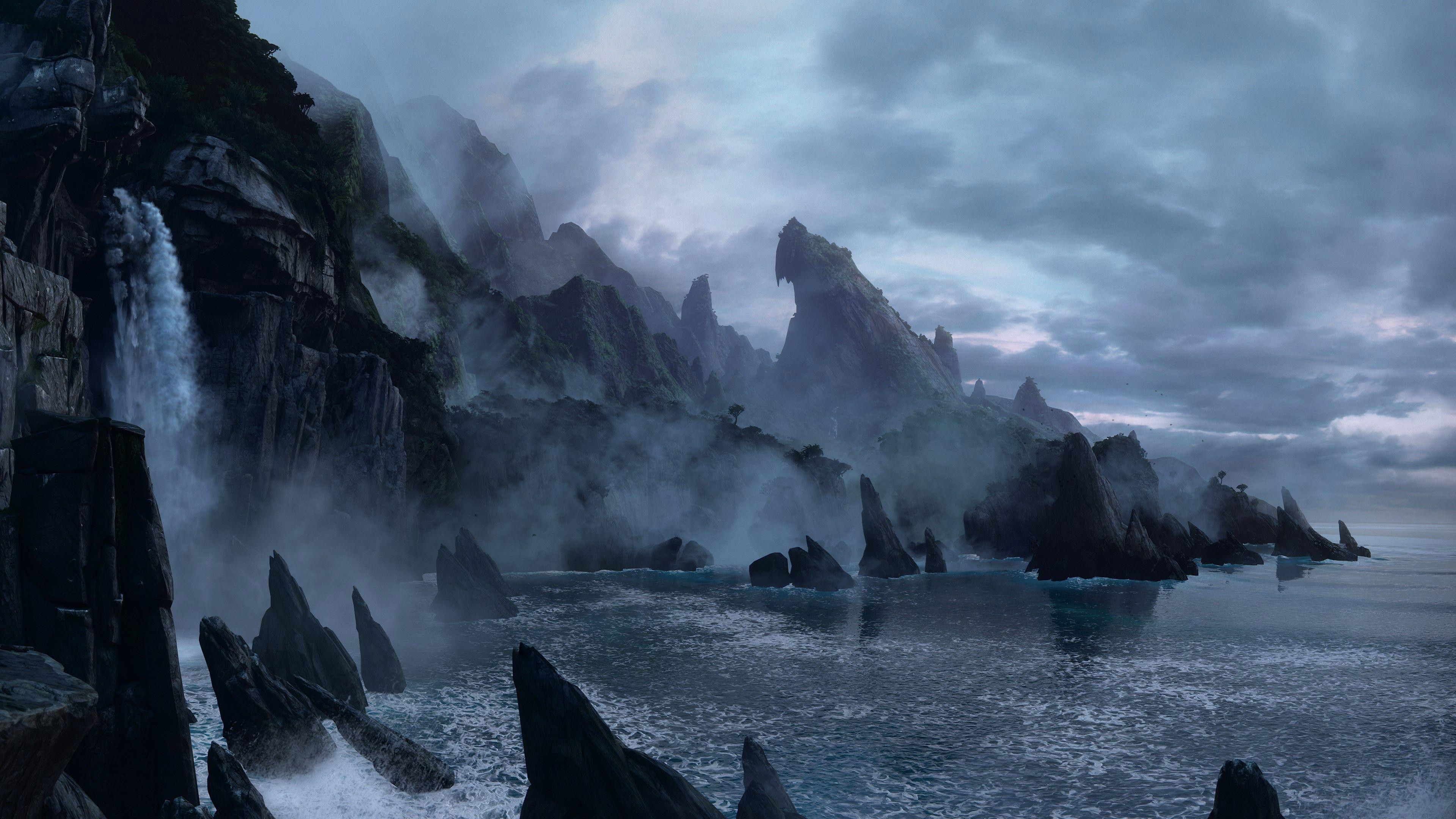 Backdrop for Making of Uncharted 4: A Thief's End