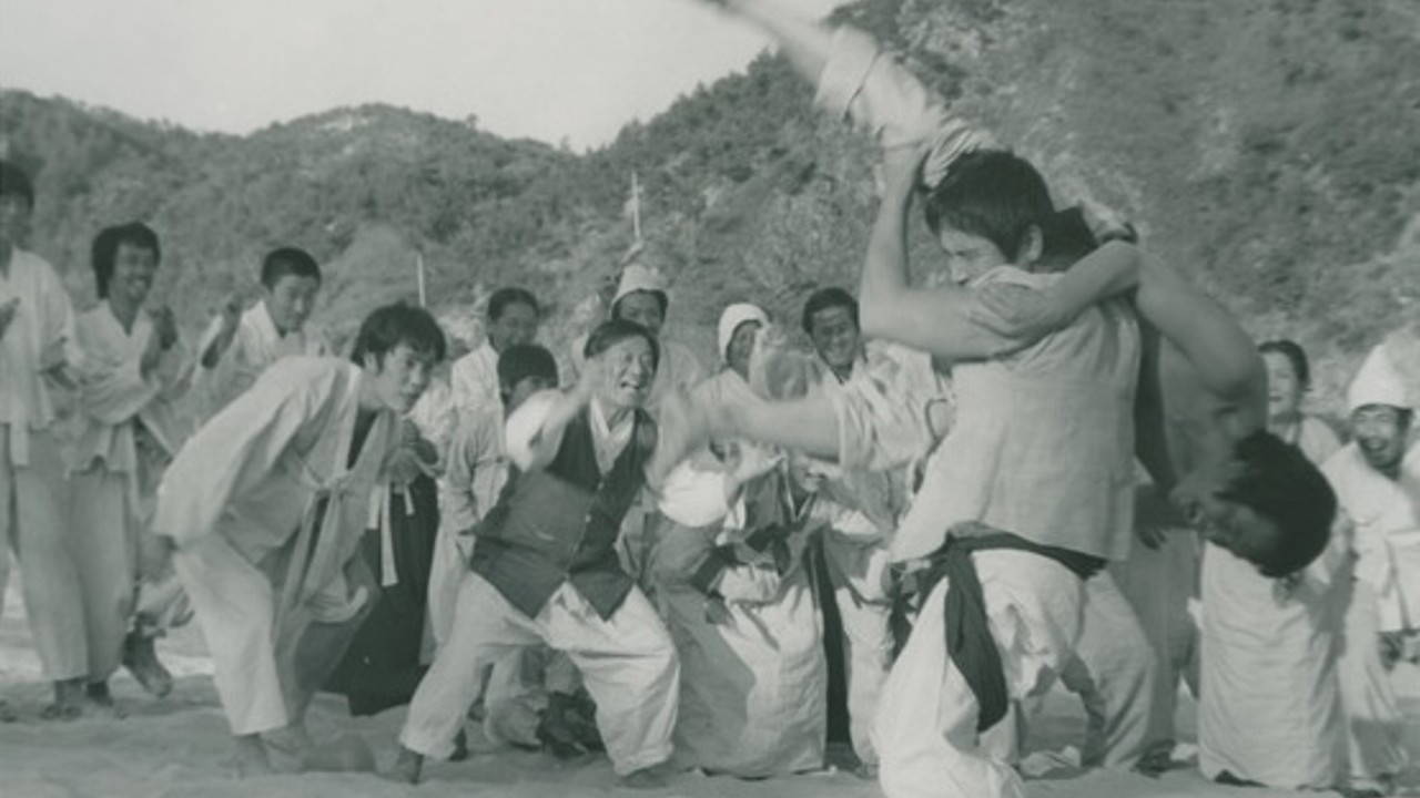 Backdrop for The Story of Yellow Village