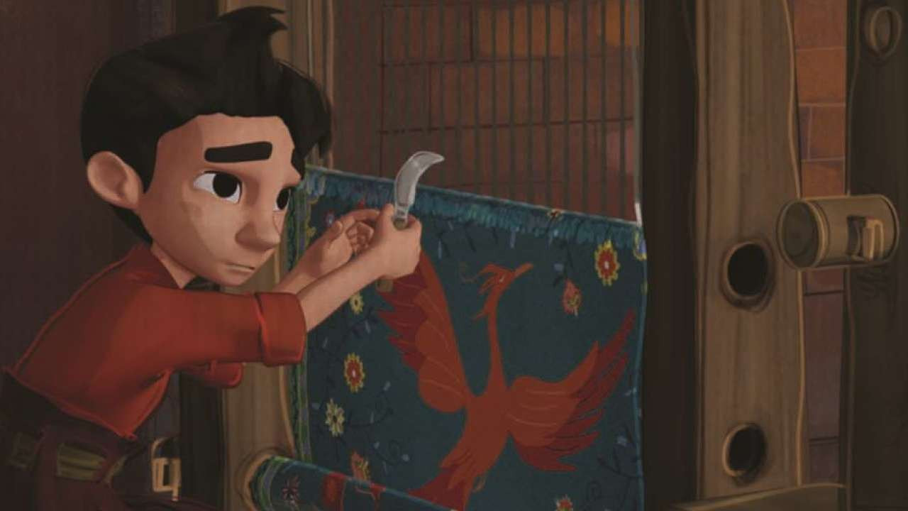 Backdrop for Iqbal, a Tale of a Fearless Child