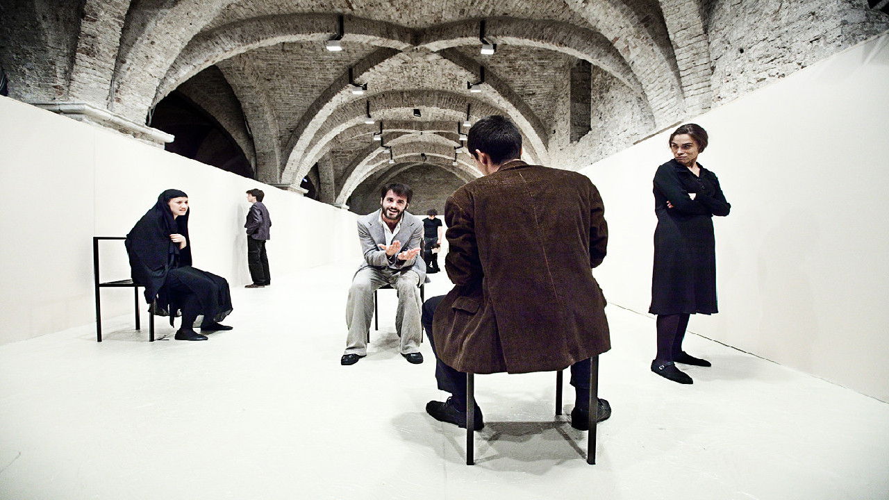 Backdrop for In cerca d'autore. Studio sui Sei personaggi