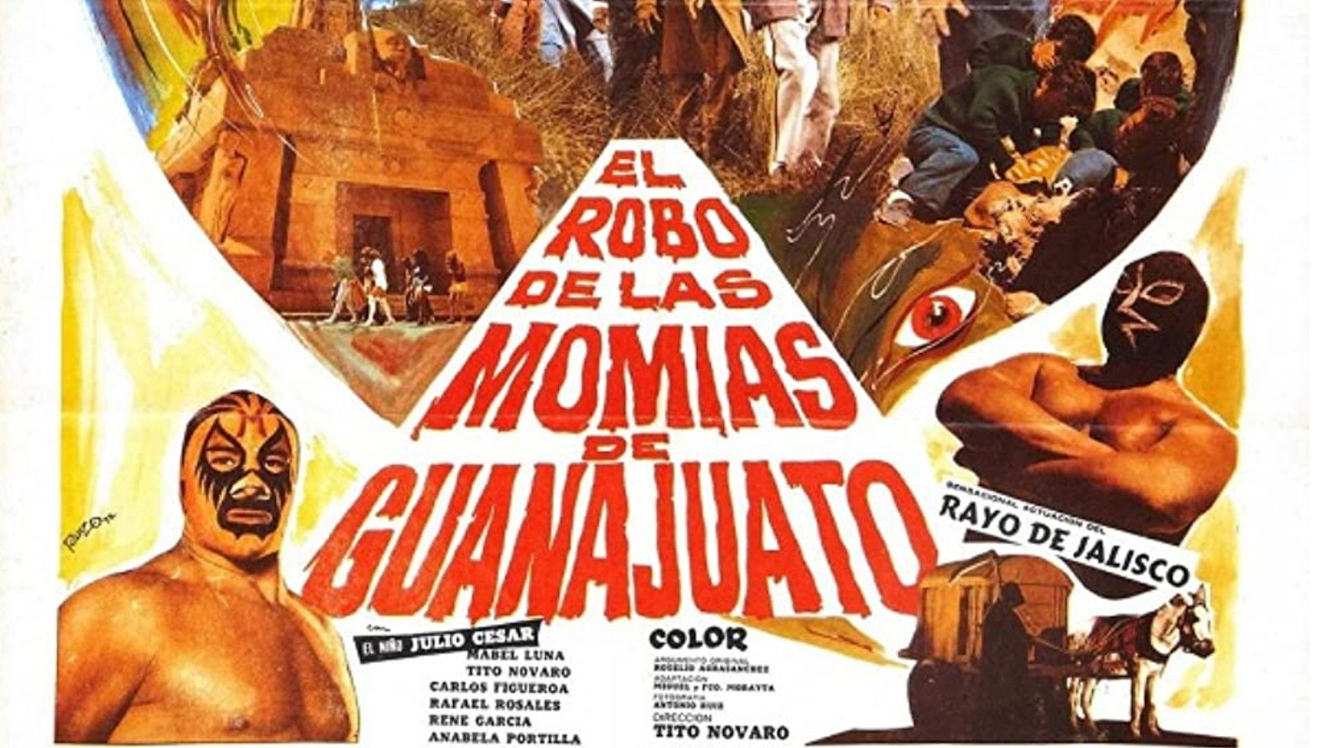 Backdrop for Robbery of the Mummies of Guanajuato
