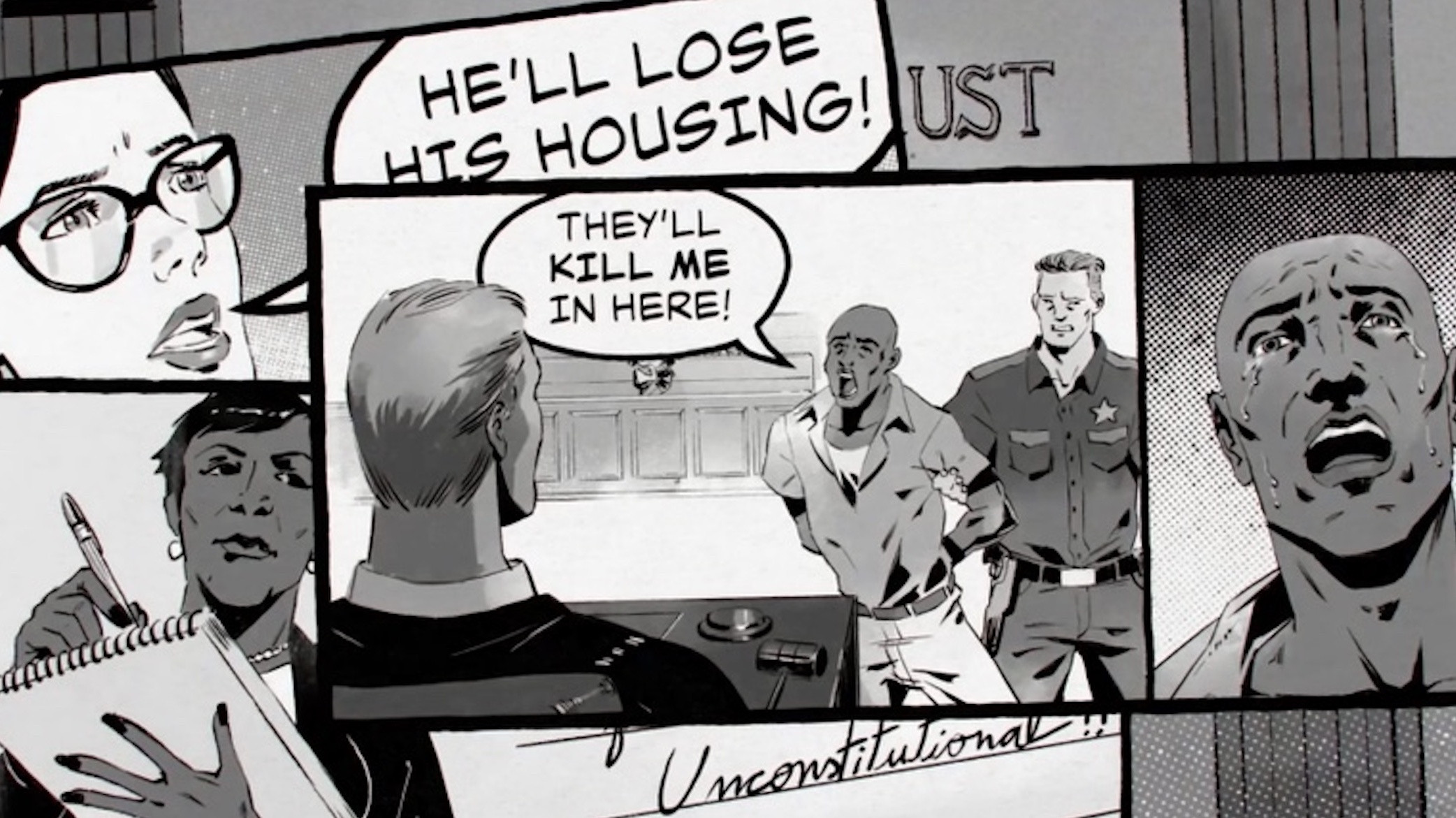 Backdrop for The Court Watchers