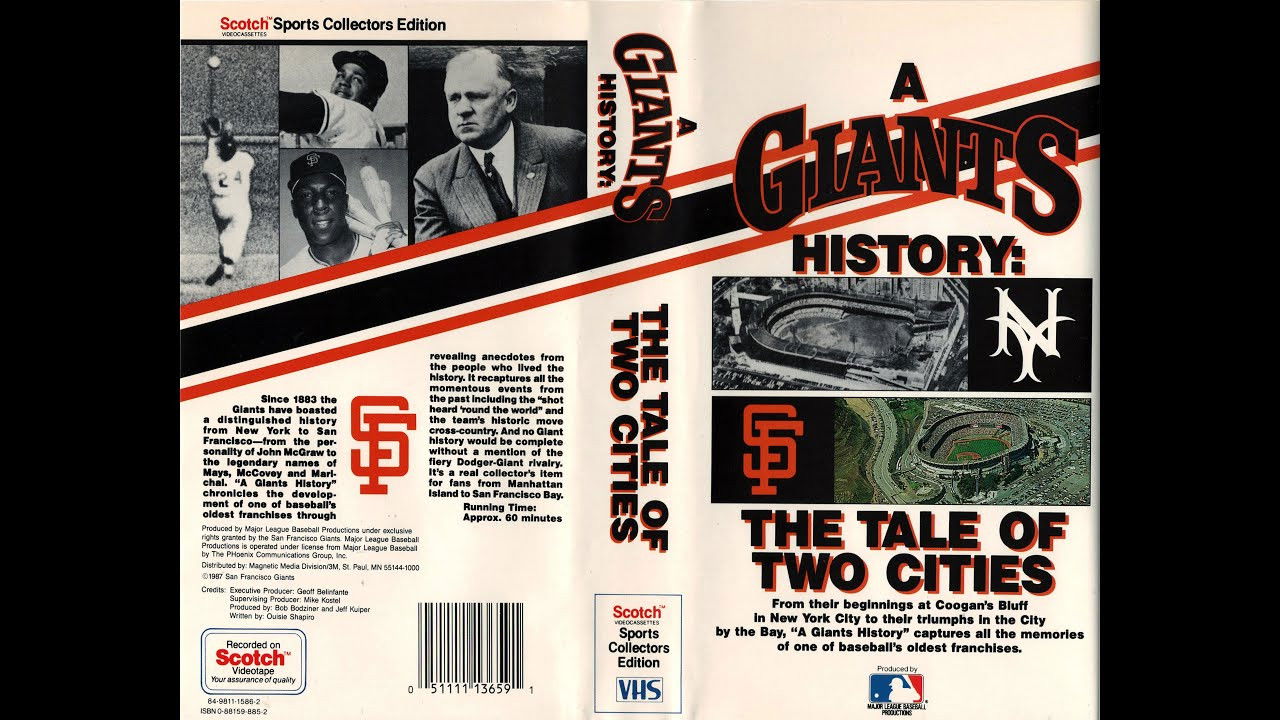 Backdrop for A Giants History: The Tale of Two Cities