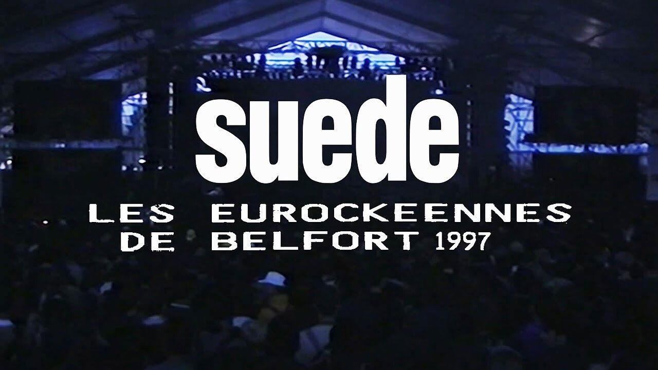 Backdrop for Suede - Live at Belfort Festival 1997