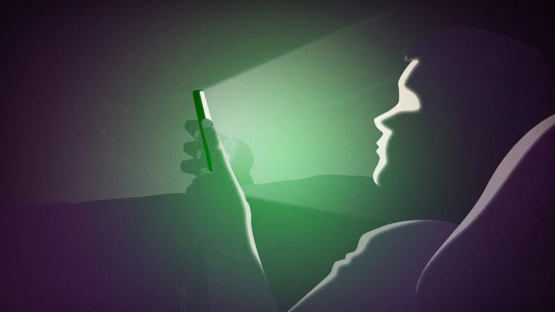 Backdrop for Alene hjemme på nettet