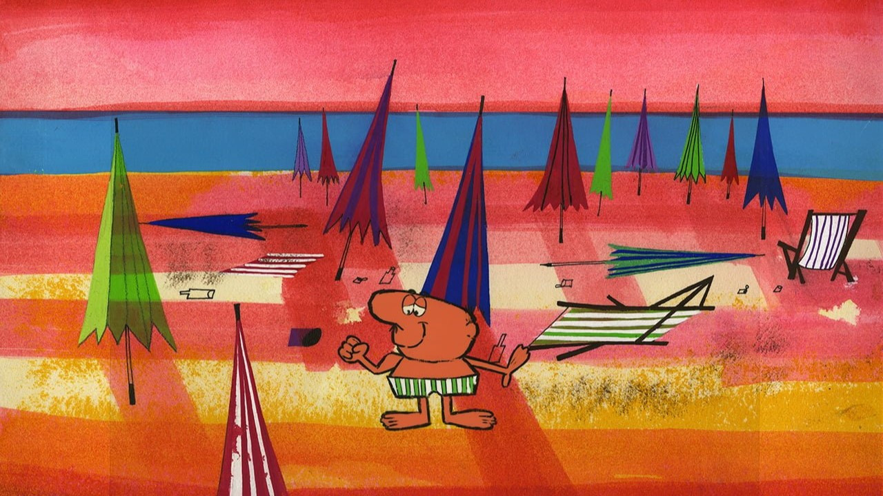 Backdrop for Mister Rossi on the Beach