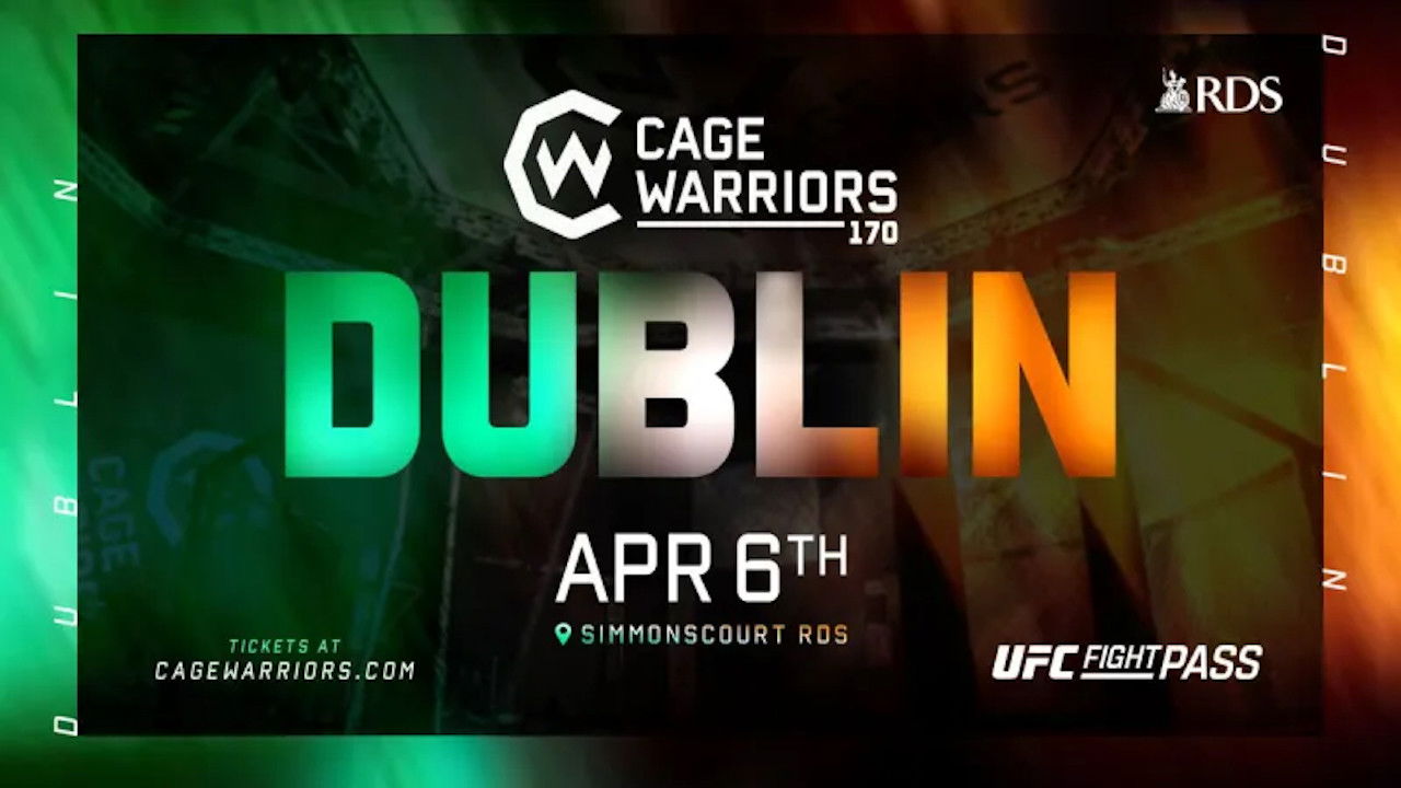 Backdrop for Cage Warriors 170: Dublin