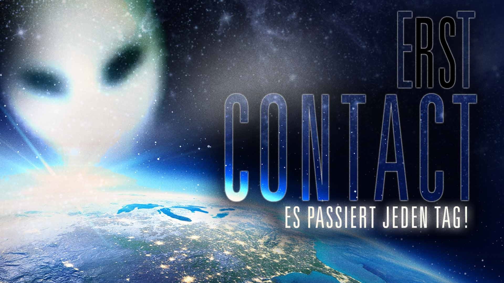 Backdrop for Erst Contact. Es passiert jeden Tag!