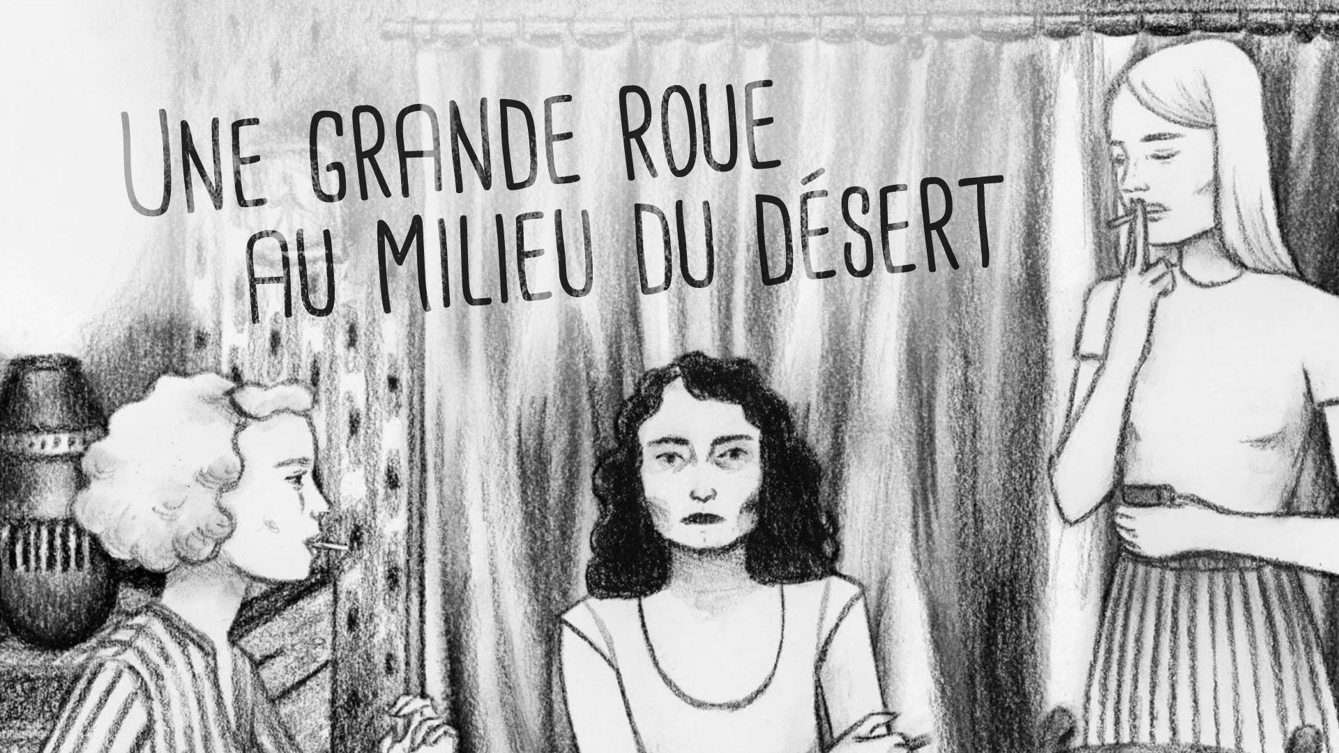 Backdrop for A Ferris Wheel in the Desert