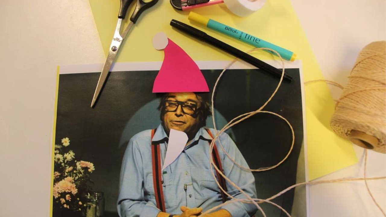 Backdrop for Juleklip med Jørgen Clevin